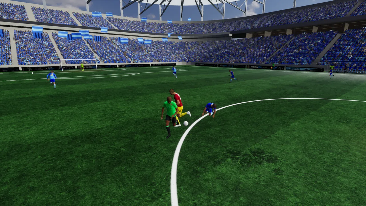 Unparteiisch in-game capture: Kick-off – from now on, the match is in your hands.